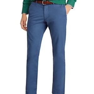 Polo Blue Stretch Slim Fit Pants